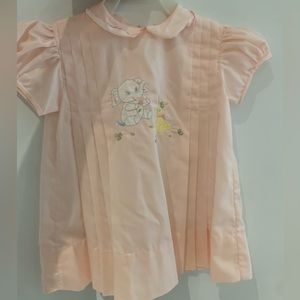 Handmade and embroidered children’s dress
